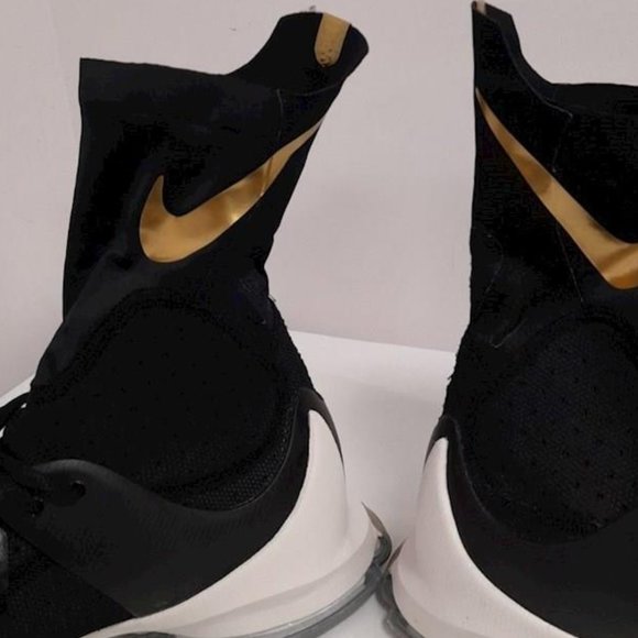Nike Men\'s Kevin Durant 8 Elite Away Black/Gold Size 9.5 mens 7.5 Women Shoes main image 5